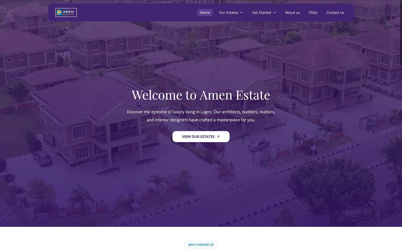 Adedayo Moshood - Amen Estate for Contract
